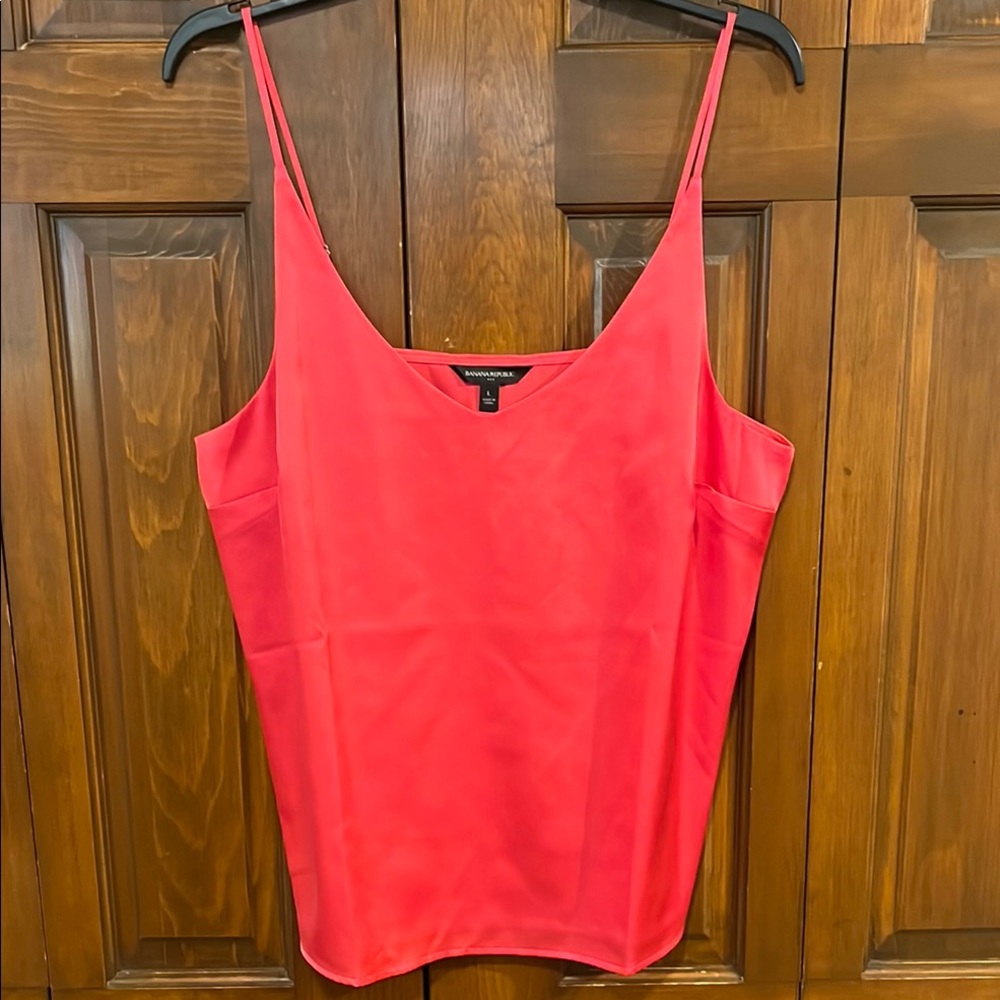 NEW Banana Republic Adjustable Straps Cami Size Large